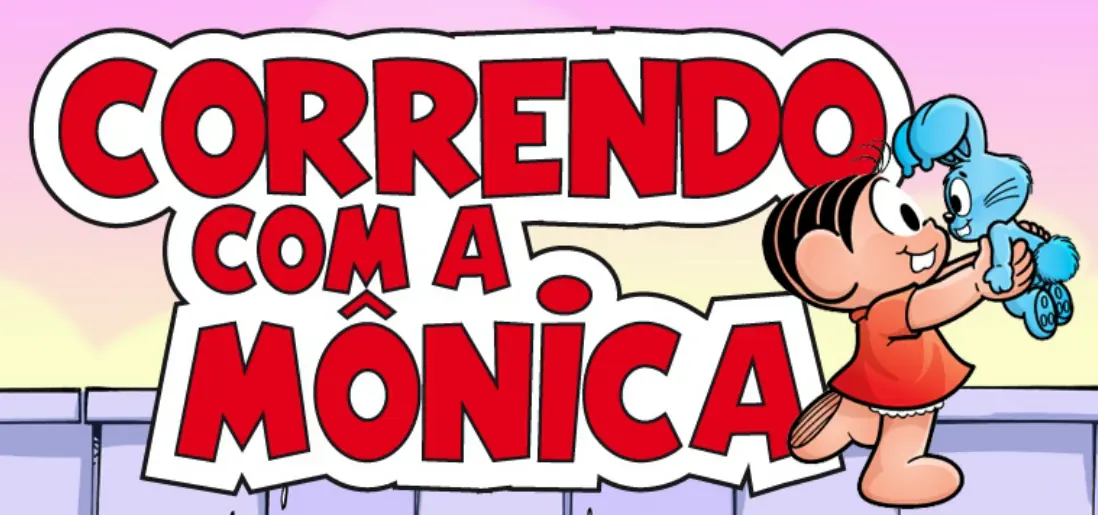 Correndo Com a Mônica logo