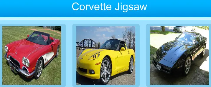 Corvette Jigsaw logo
