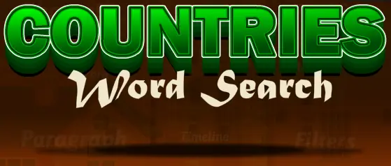 Countries Word Search logo