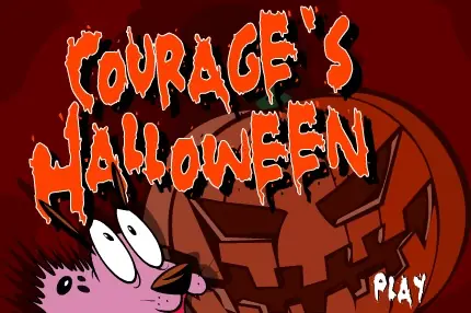 Courage the Cowardly Dog: Courage's Halloween logo