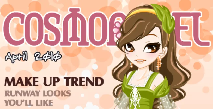 Cover Model Dress Up: April logo
