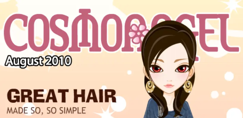 Cover Model Dress Up: August logo