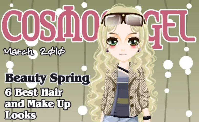 Cover Model Dress Up: March logo