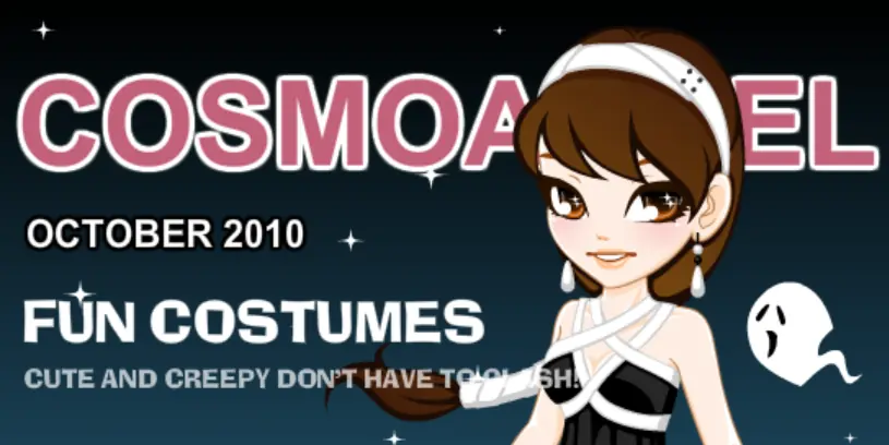 Cover Model Dress Up: October logo