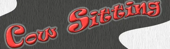 Cow Sitting logo