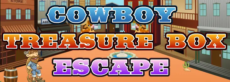 Cowboy Treasure Box Escape logo