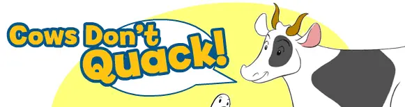 Cows Don't Quack! logo