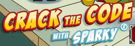 Crack the Code with Sparky logo