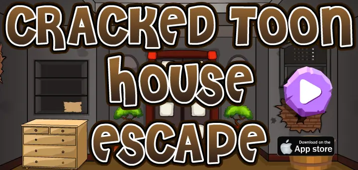 Cracked Toon House Escape logo