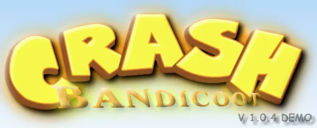 Crash Bandicoot V1.0.4 Demo logo
