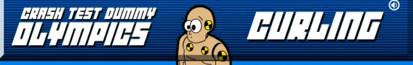 Crash Test Dummy Olympics: Curling logo