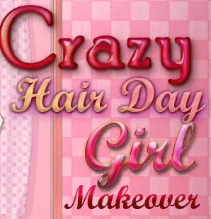 Crazy Hair Day Girl Makeover logo