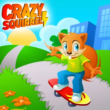 Crazy Squirrel logo