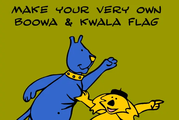 Create Your Very Own Boowa & Kwala Flag logo