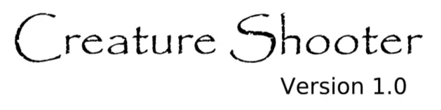 Creature Shooter logo
