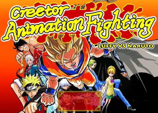 Creetor Animation Fighting: Luffy Vs. Naruto logo