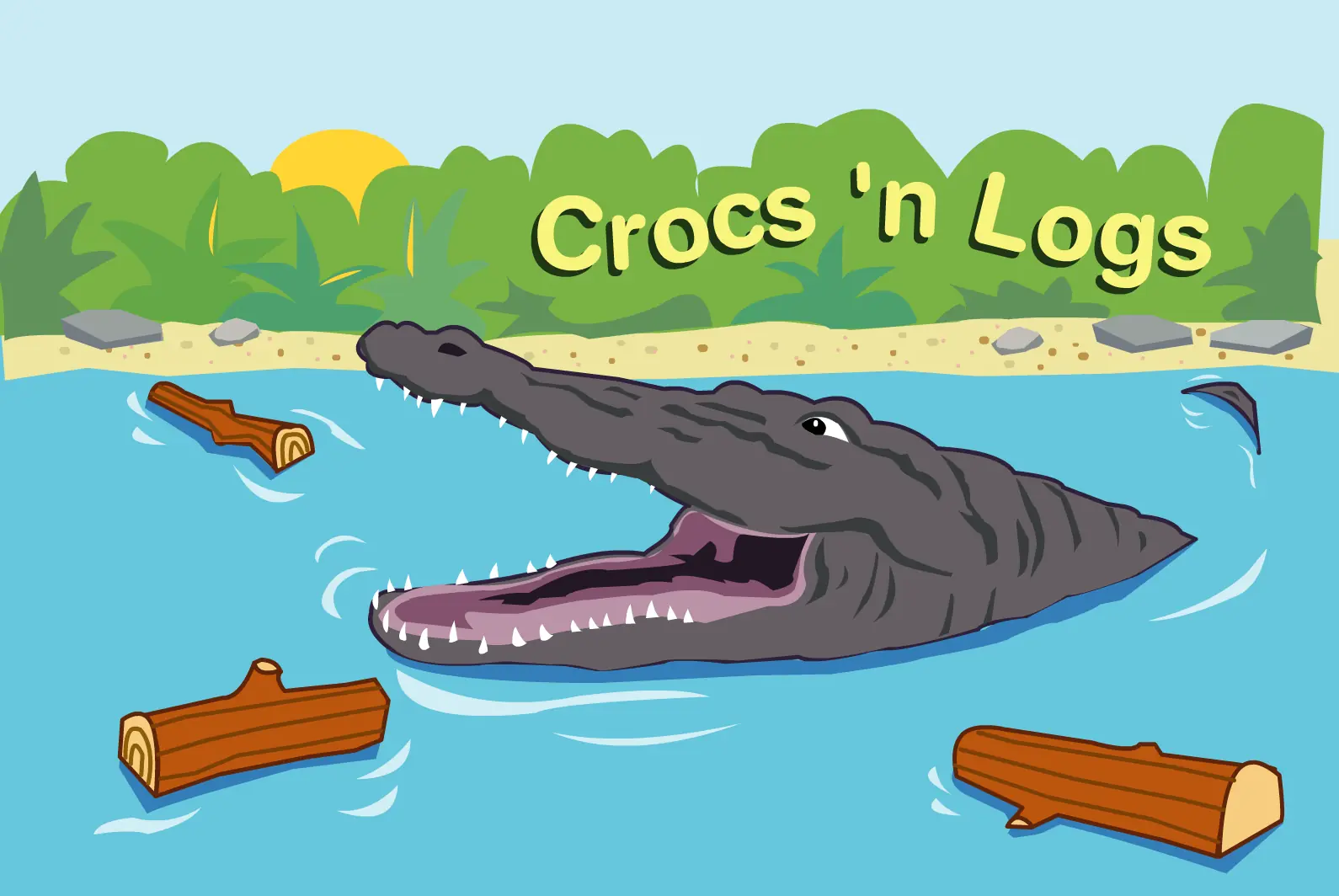 Crocs 'n Logs logo