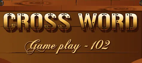 Crossword Game Play - 102 logo