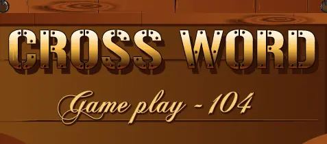 Crossword Game Play - 104 logo