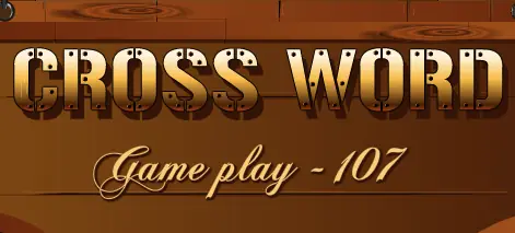Crossword Game Play - 107 logo