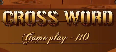 Crossword Game Play - 110 logo