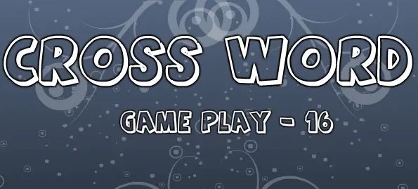 Crossword Game Play - 16 logo
