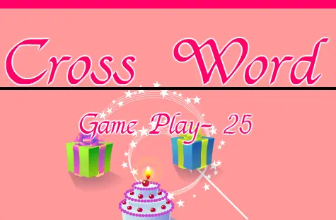 Crossword Game Play - 25 logo