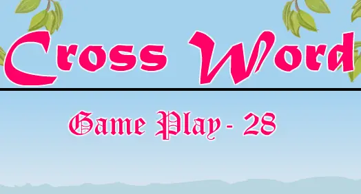 Crossword Game Play - 28 logo