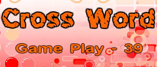 Crossword Game Play - 39 logo