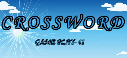 Crossword Game Play - 41 logo