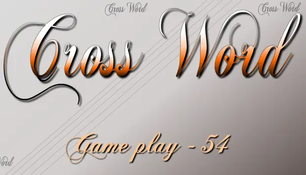 Crossword Game Play - 54 logo