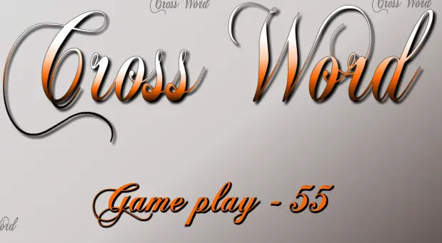 Crossword Game Play - 55 logo