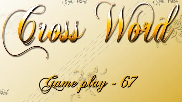 Crossword Game Play - 67 logo