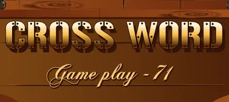 Crossword Game Play - 71 logo
