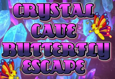 Crystal Cave Butterfly Escape logo