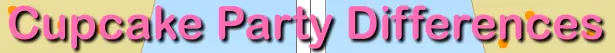 Cupcake Party Differences logo