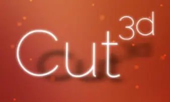 Cut 3d logo