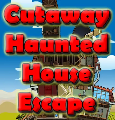 Cutaway Haunted House Escape logo