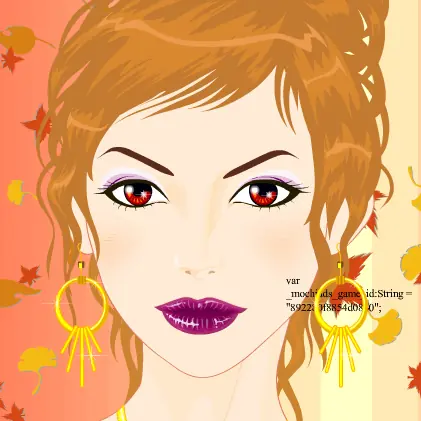 Cute Autumn Girl Makeover logo