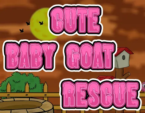 Cute Baby Goat Rescue logo