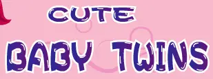 Cute Baby Twins logo