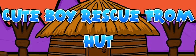 Cute Boy Rescue From Hut logo