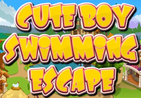 Cute Boy Swimming Escape logo