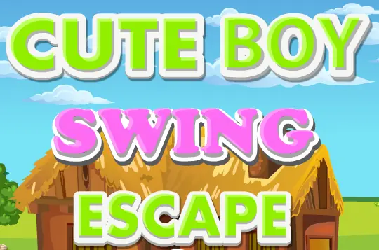 Cute Boy Swing Escape logo