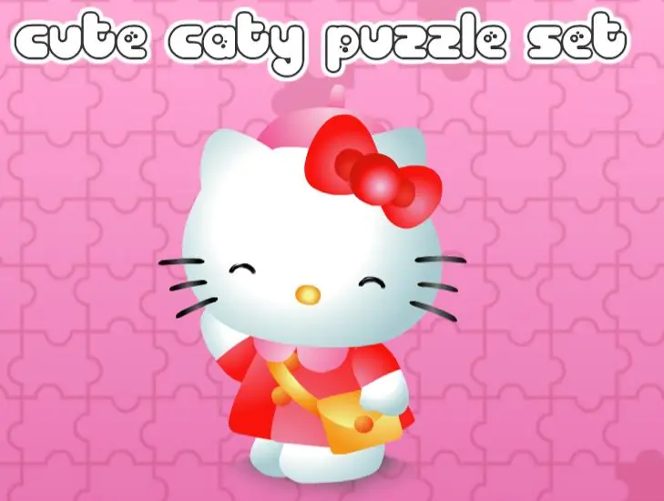 Cute Caty Puzzle Set logo