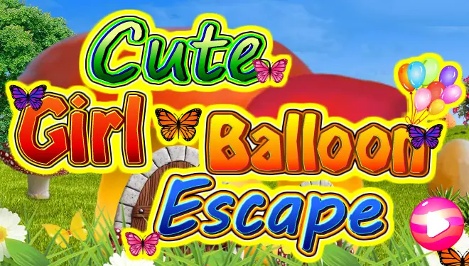 Cute Girl Balloon Escape logo