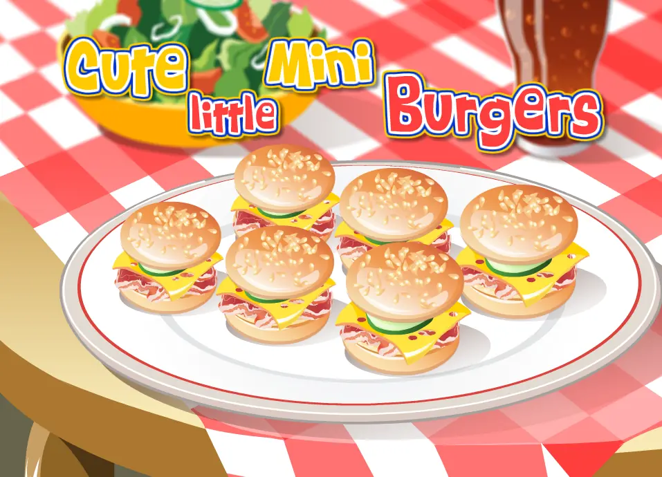 Cute Little Mini Burgers logo