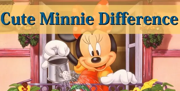 Cute Minnie Differences logo