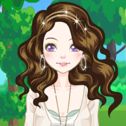 Cute Pastel Girl Dress Up Game logo