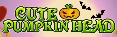 Cute Pumpkin Head logo